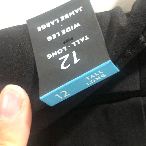 Front tied wide legged pants - Picture 5 of 6